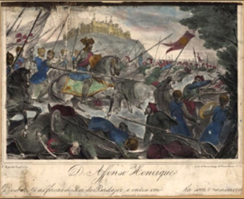 D. Afonso Henriques desbarata as forças do Rei de