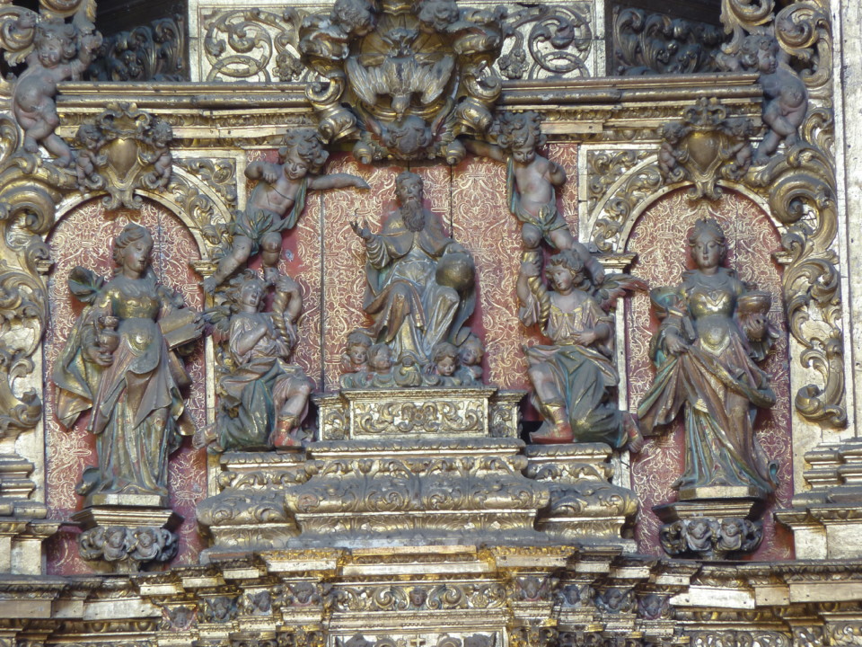 Igreja de Santa Justa, altar-mor pormenor.JPG
