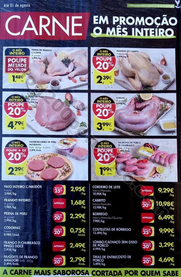 antevisão folheto promoções Pingo Doce Frescos 1a31ago