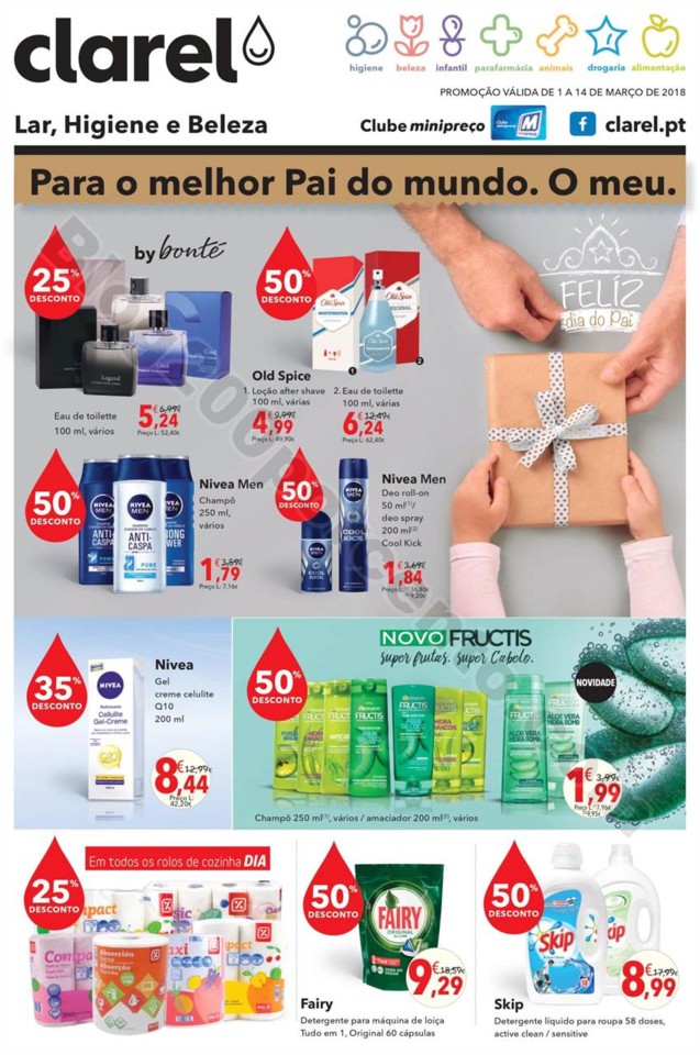antevisão folheto promoções Clarel 1a14mar