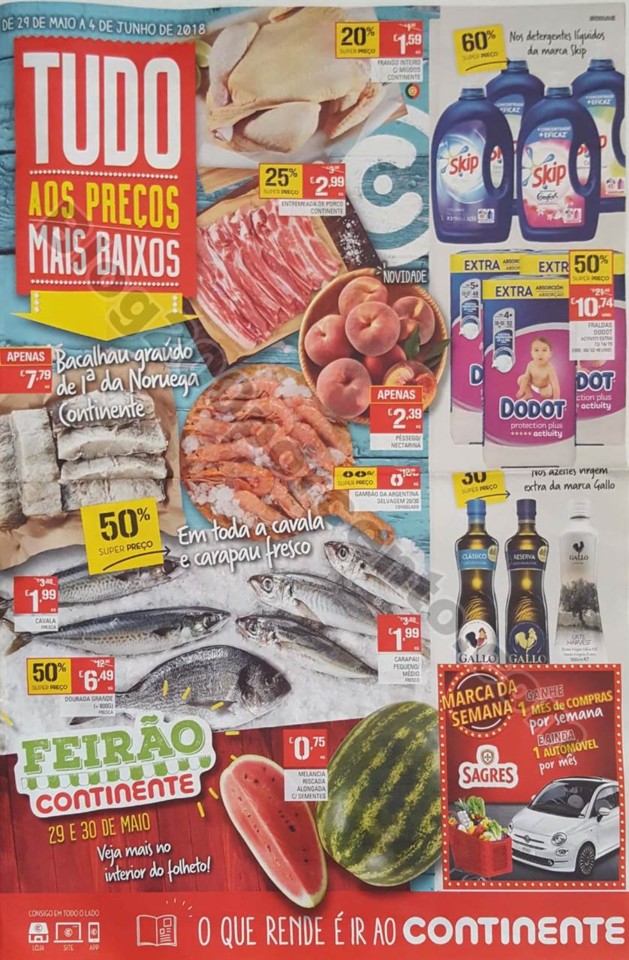 antevisão folheto promoções Continente 29mai4 jun