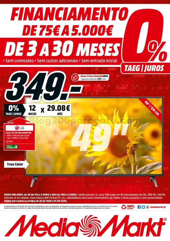 Antevisão Folheto MEDIA MARKT Promoções de 26 m