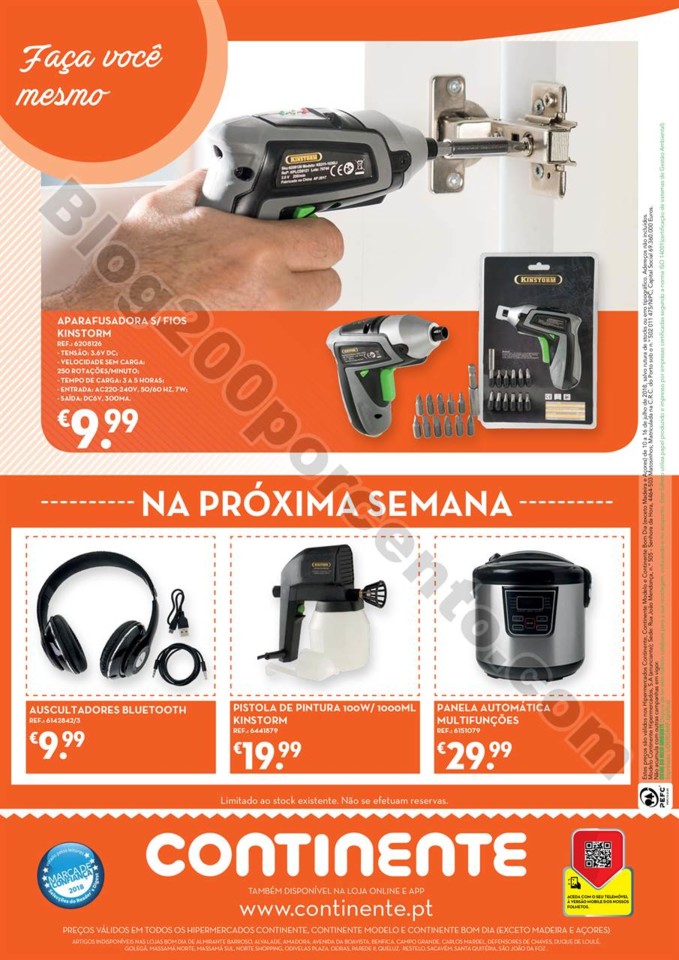 Folheto Promoções Continente Bazarão Antevisão 10a16 jul
