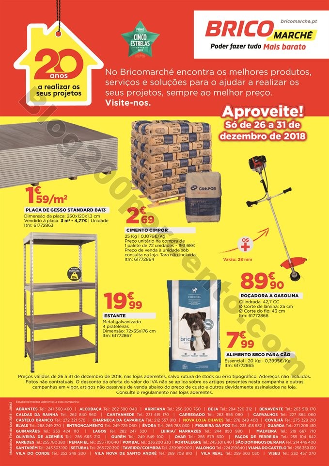 novo folheto Bricomarché 26a31dez novo folheto Bricomarché 26a31dez