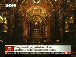 JMJ - Igreja do Mosteiro de S&atilde;o Bento - Reprodu&ccedil;
