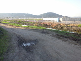 Guaratiba - Campo da f&eacute; Palco quase pronto - 18.0